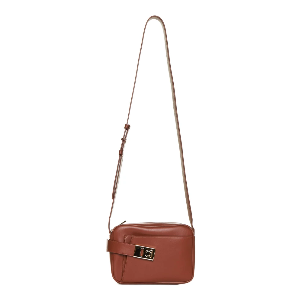 Salvatore Ferragamo Stijlvolle Tassen Collectie Brown Dames