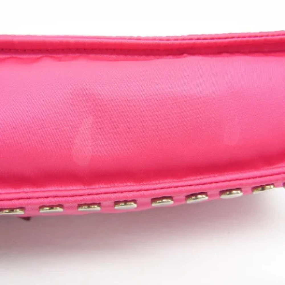 Prada Vintage Pre-owned Leather shoulder-bags Pink Dames