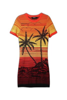 red-viscose-midi-dress