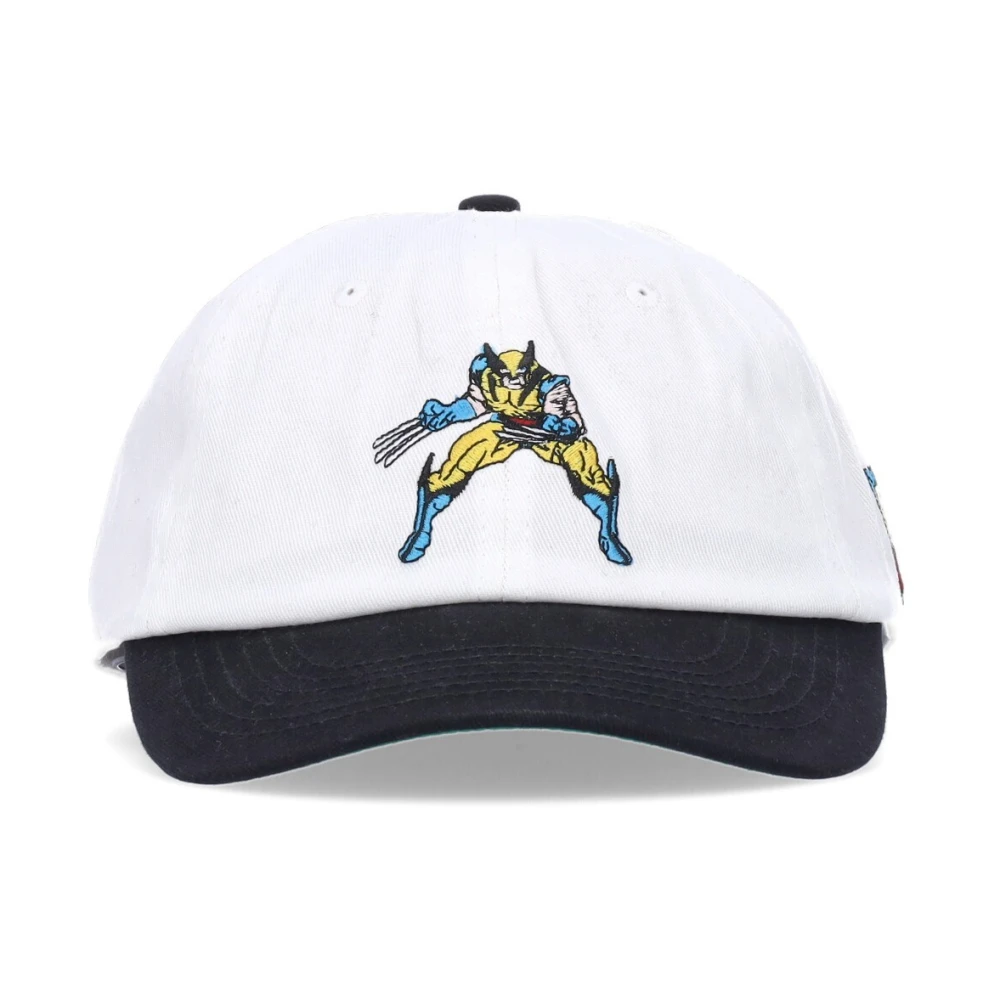 HUF Marvel Wolverine Snapback Hat White Heren
