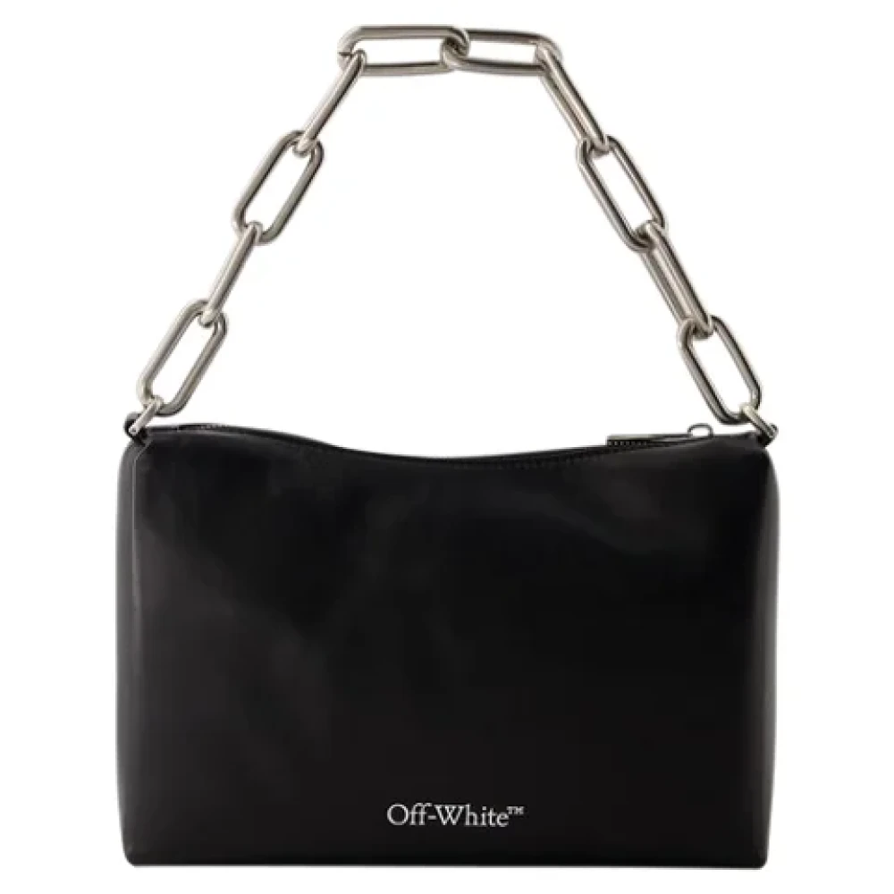 Off White Leather handbags Black Dames