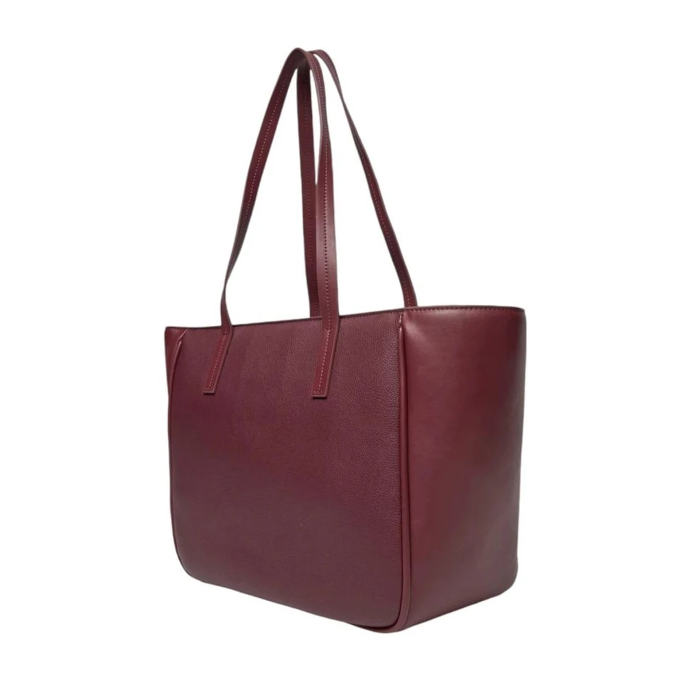 Calvin Klein Elegante Polyurethaan Handtas Dames Collectie Red Dames