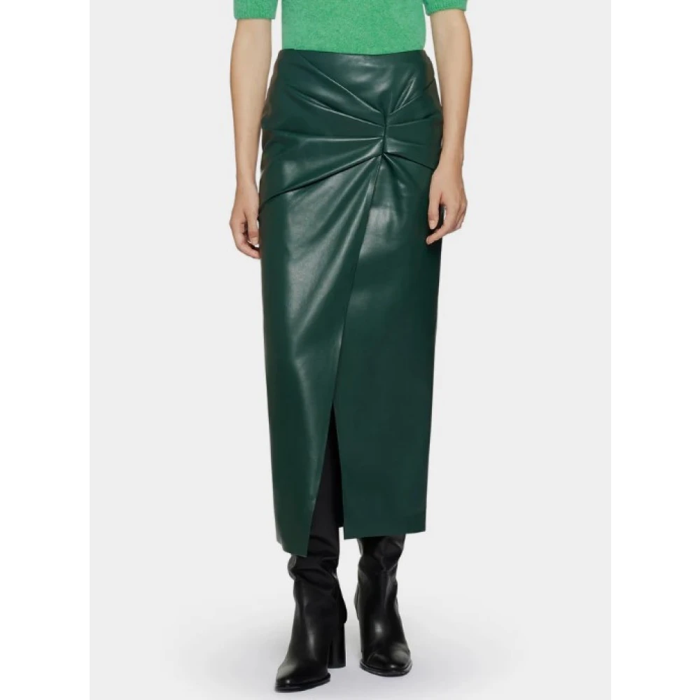 Simona Corsellini Knoop Taille Rok Green Dames