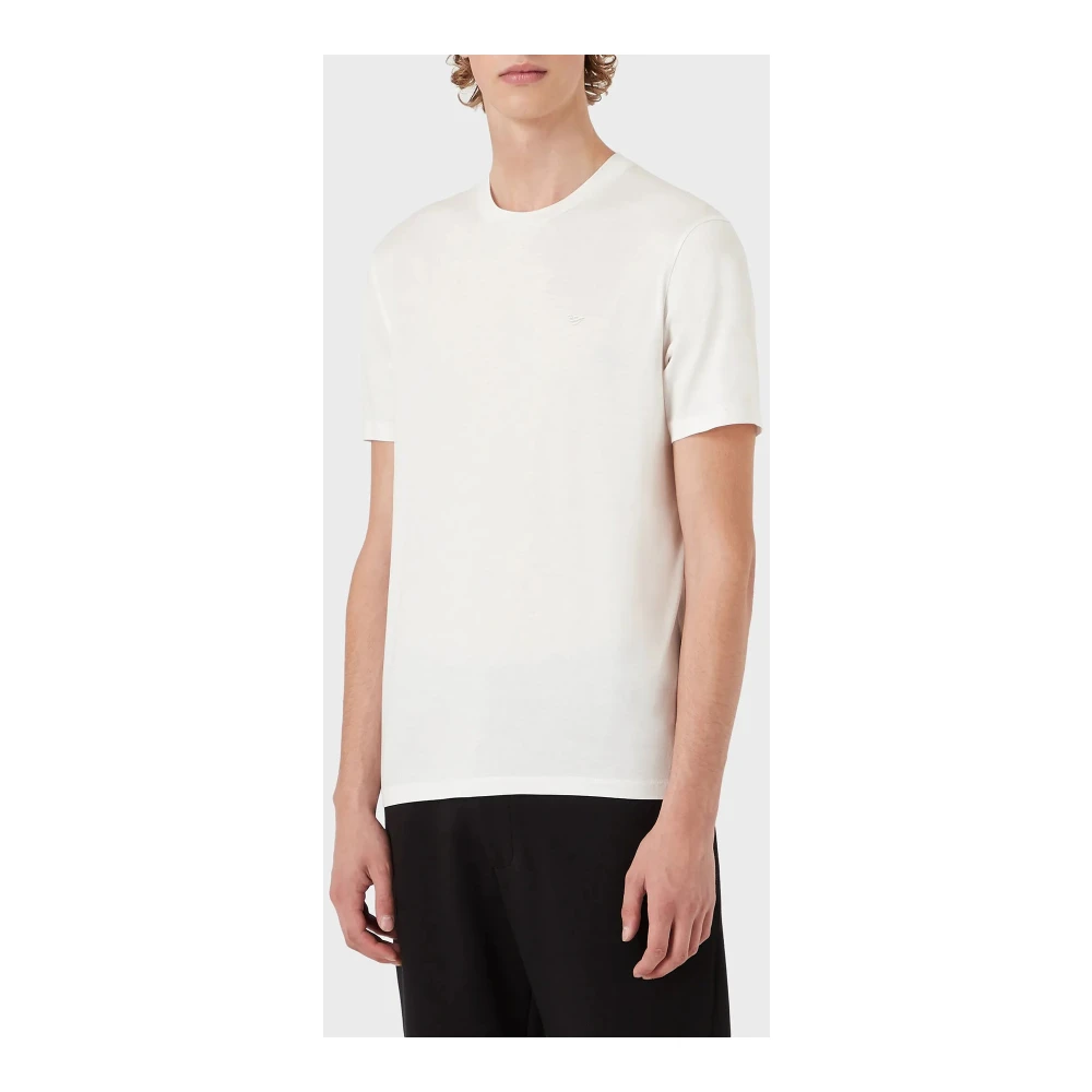 Emporio Armani Dynamisch Reis T-Shirt White Heren