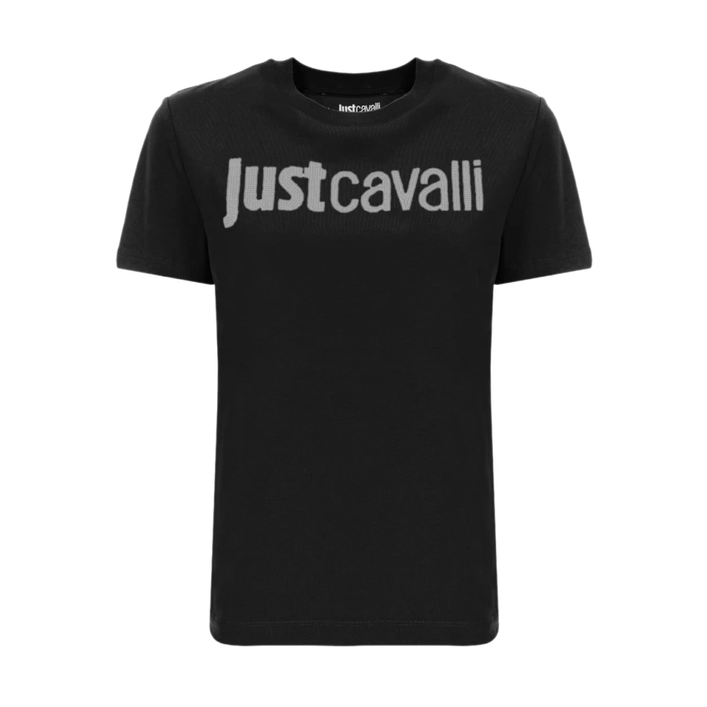 Just Cavalli T-shirts en Polos Black Dames