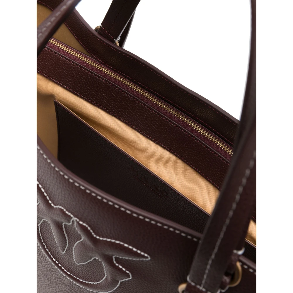 pinko Miranda Shopper Tas Brown Dames