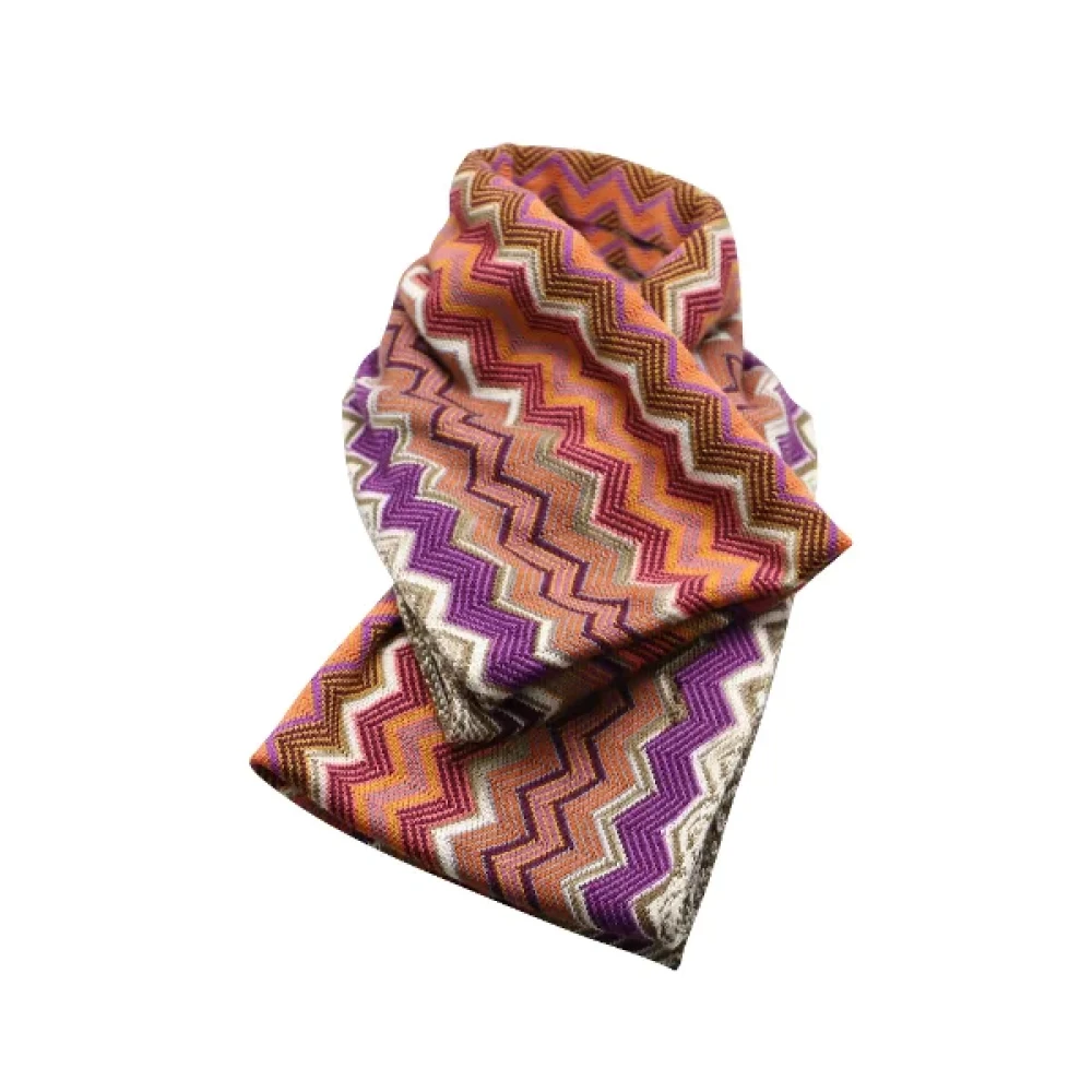Missoni Pre-owned Wool scarves Multicolor Dames