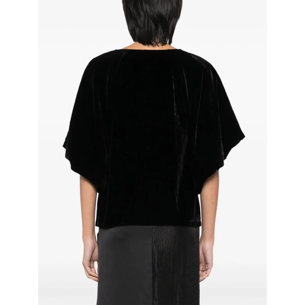 By Malene Birger Zwarte Loela Tops By Herenne Birger Black Dames