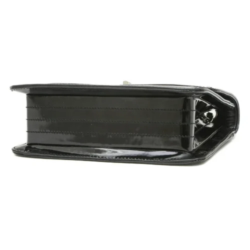 Chanel Vintage Pre-owned Leather shoulder-bags Black Dames
