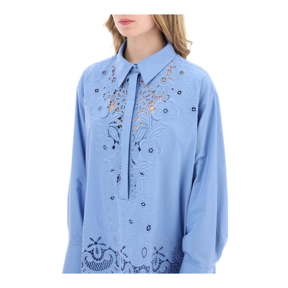 Valentino Garavani Shirt Dresses Blue Dames