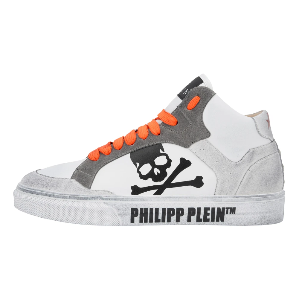 Philipp Plein Retrokickz Hi-Top Sneakers unisex Schoenen Wit