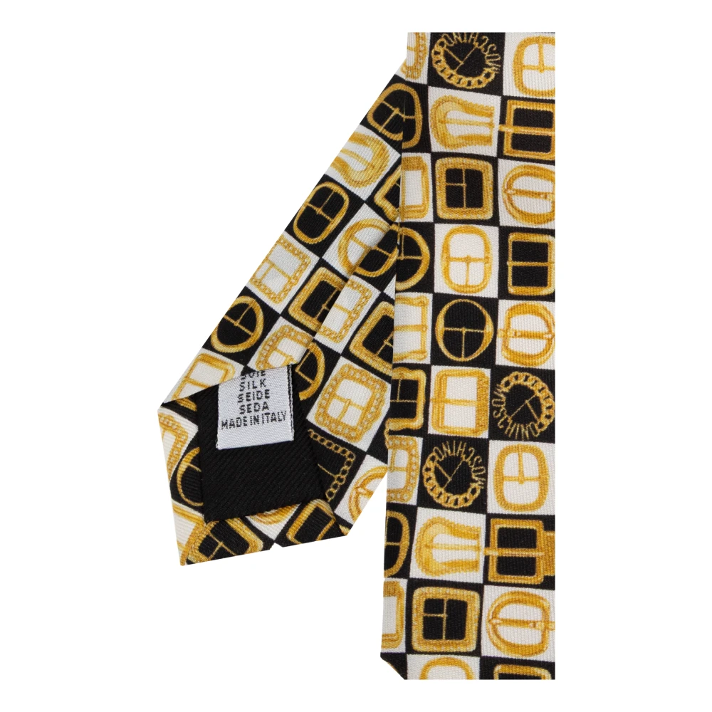 Moschino Zijden stropdas Multicolor Heren