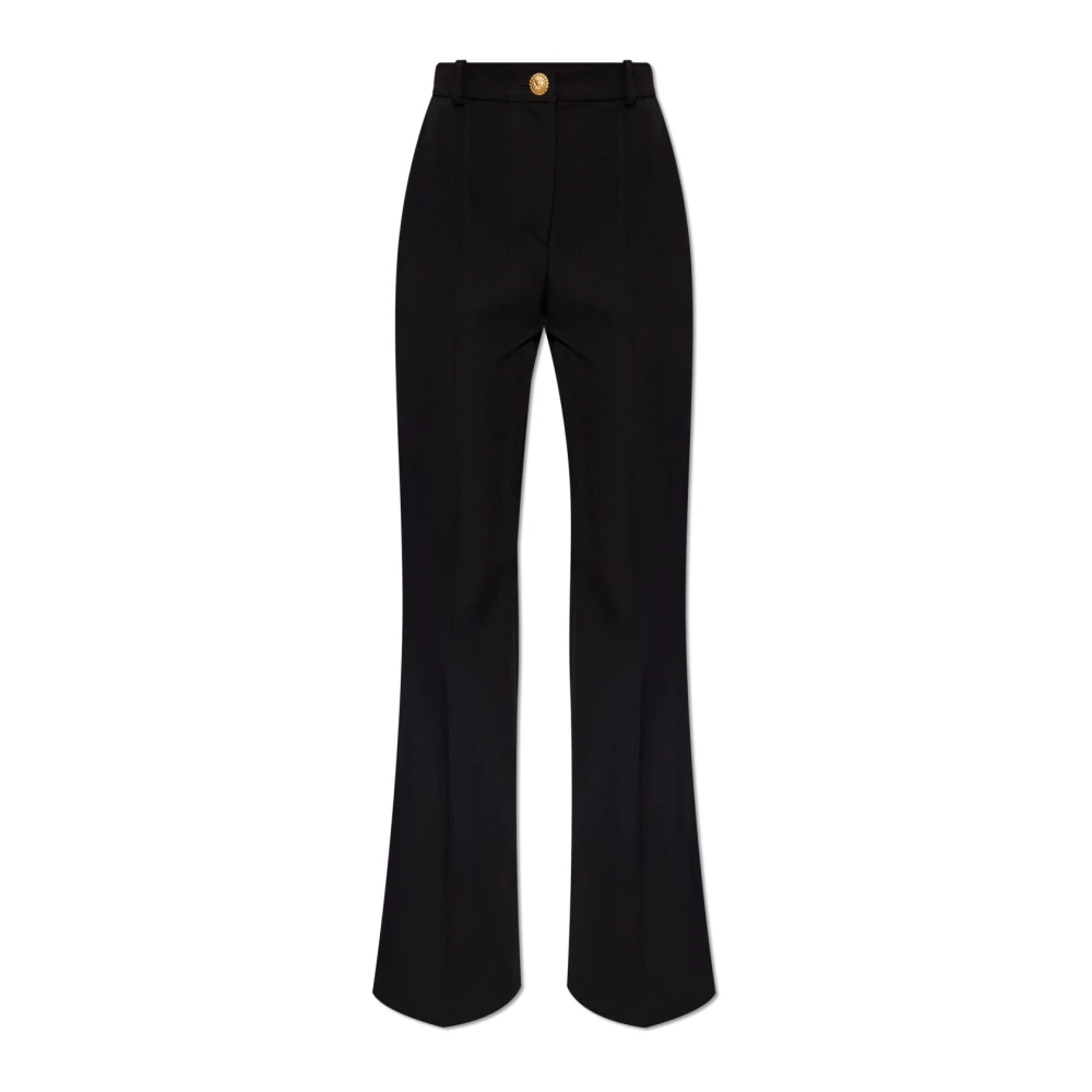Trousers > Wide Trousers - - Balmain - Modalova