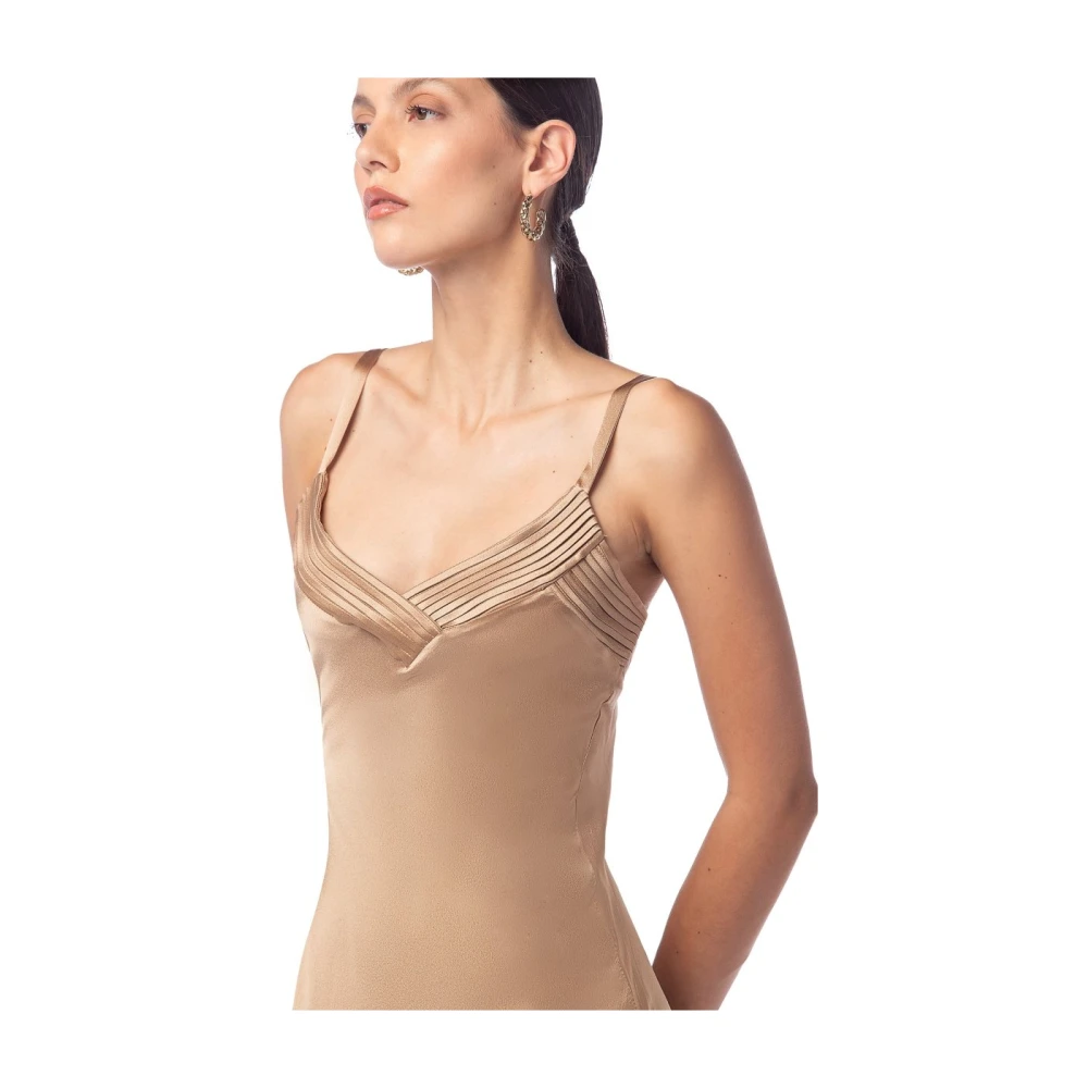 MVP wardrobe CAP Martin Long Dress Brown Dames