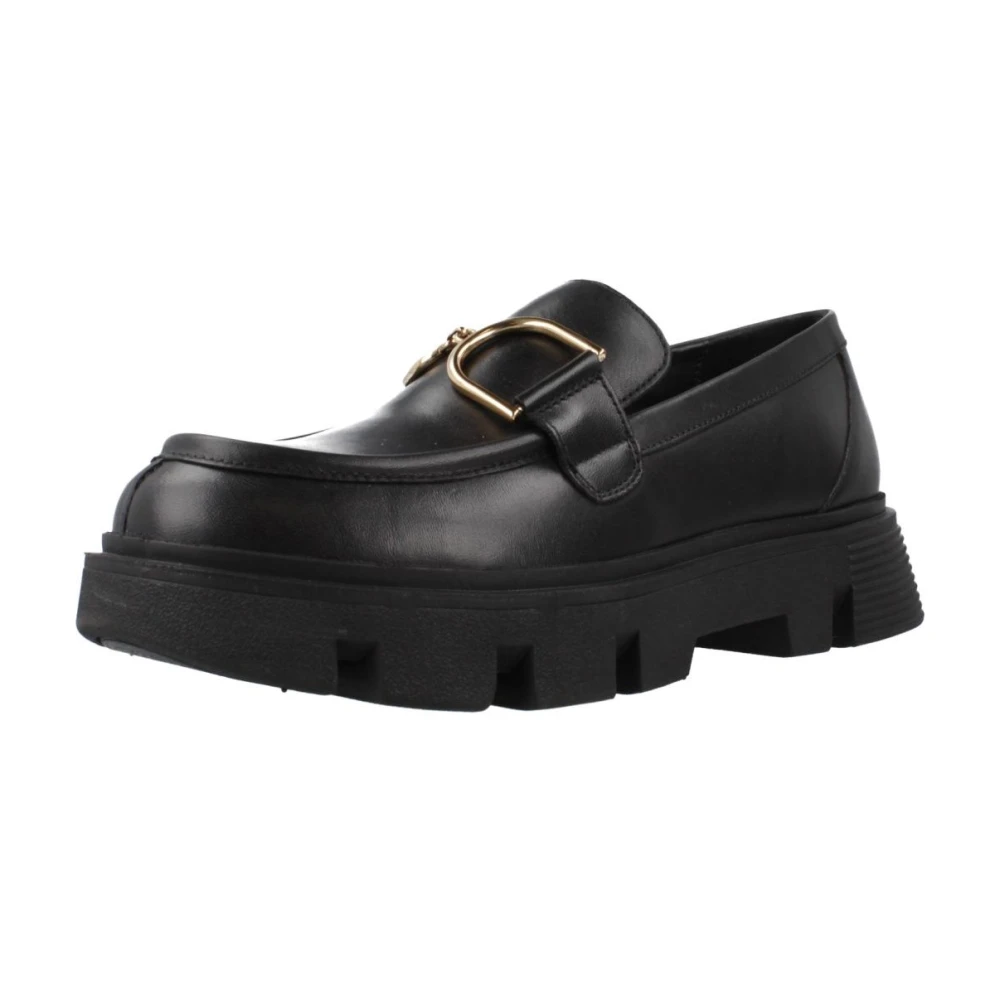 Geox , Damen, Schuhe, Schwarzk, 37 Eu 