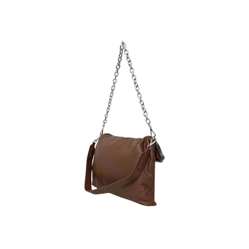 Max Mara Slalom Schoudertas Brown Dames