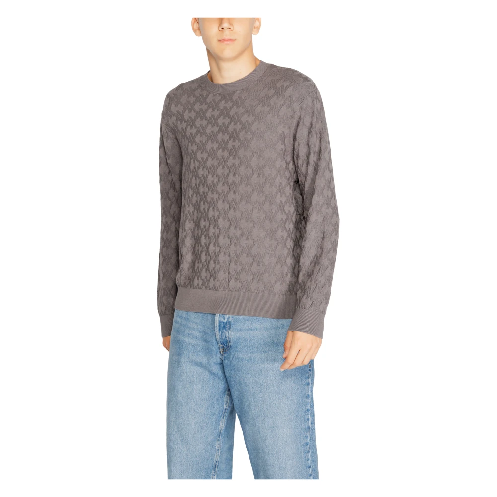 Armani Exchange Heren Trui Herfst Winter Collectie Gray Heren