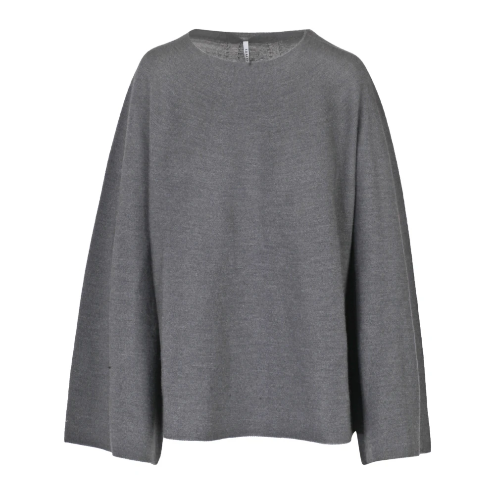 Liviana Conti Korte Mouw Top Gray Dames