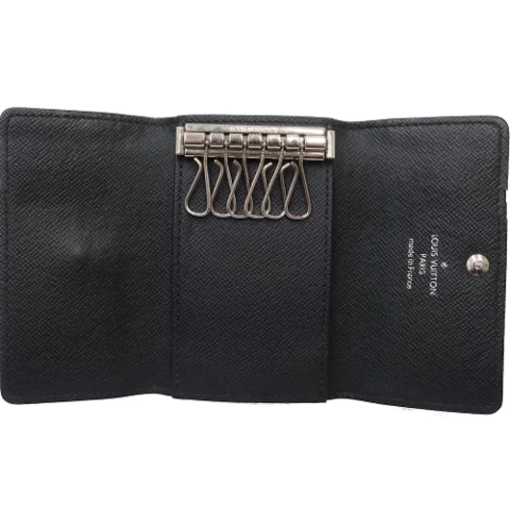 Louis Vuitton Vintage Pre-owned Canvas key-holders Gray Dames