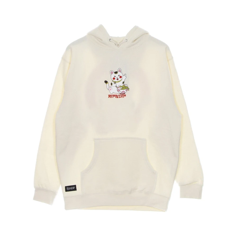 Ripndip Natuurlijke herenhoodie met Lord Nermal Beige Heren