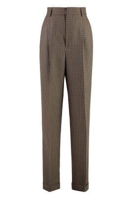 wool-peace-motif-jacquard-trousers