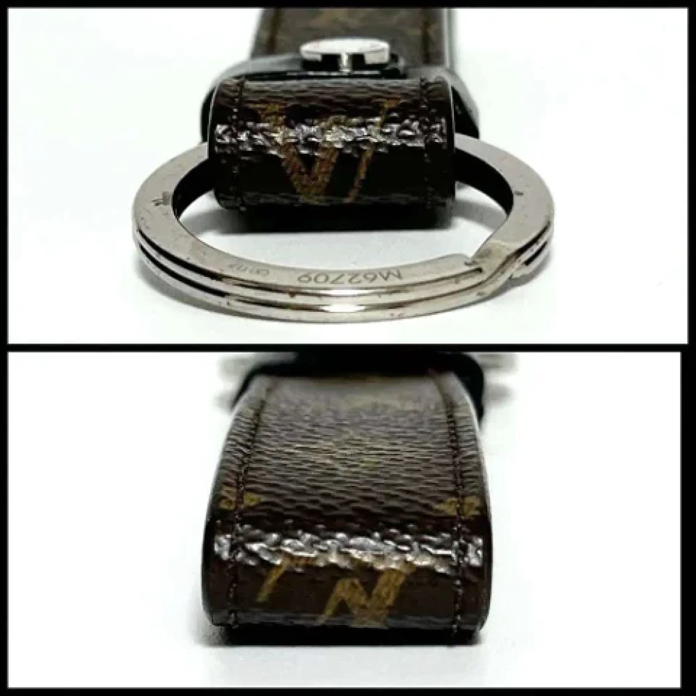 Louis Vuitton Vintage Pre-owned Leather key-holders Brown Dames