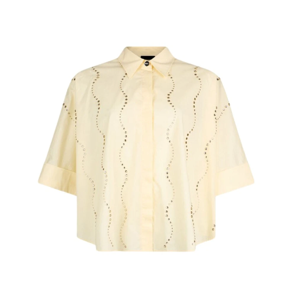 Liu Jo , Shirts, Female, Beige, M, Ca6345-Ts246 Shirt