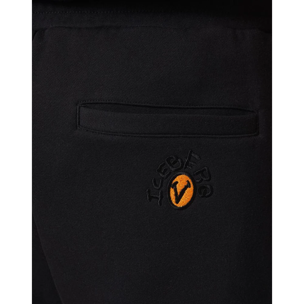 Iceberg Zwarte fleece joggers Black Heren