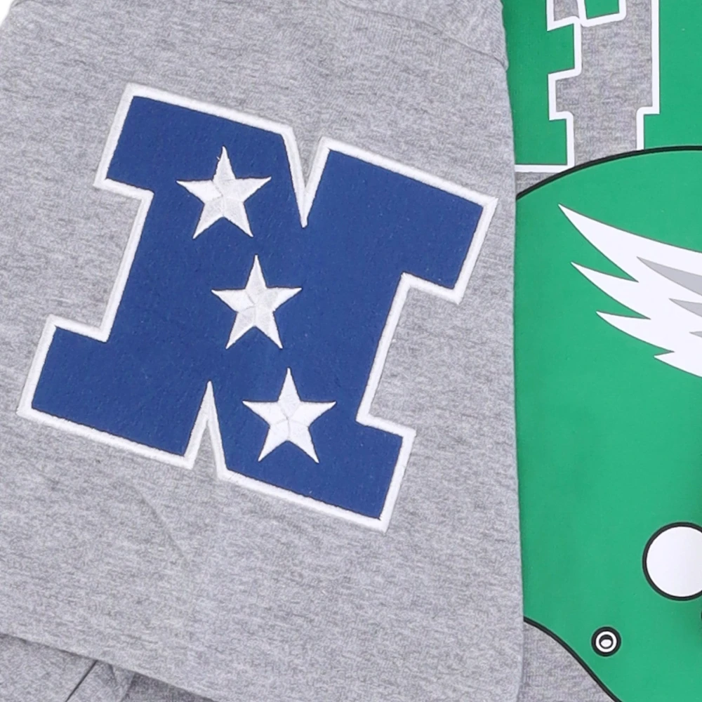 Mitchell & Ness Philadelphia Eagles NFL Team T-shirt Gray Heren