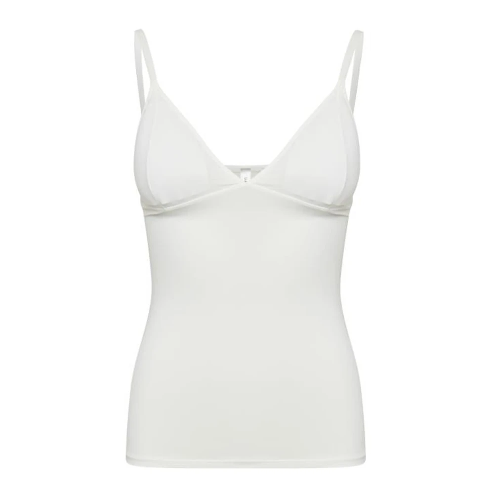 Gestuz Women's White Sleeveless Tops,, Stylish Sleeveless Cami Top Extra Small