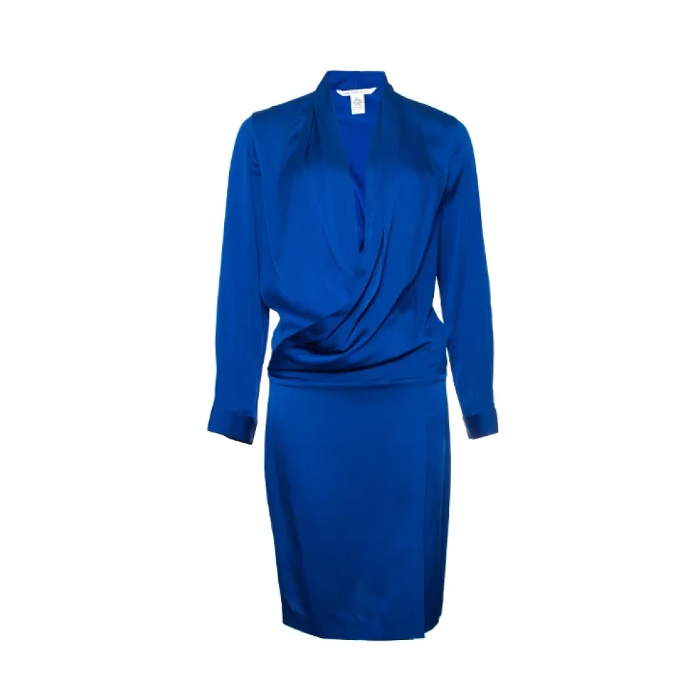Diane Von Furstenberg Cotton dresses Blue Dames