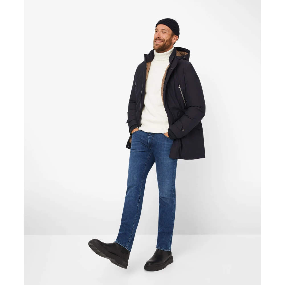 BRAX Casual Herenjas Style Vitorio Blue Heren