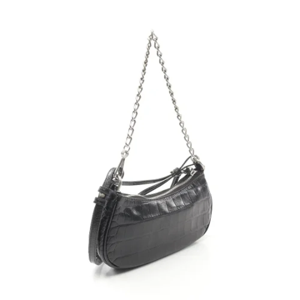 Balenciaga Vintage Pre-owned Leather balenciaga-bags Black Dames