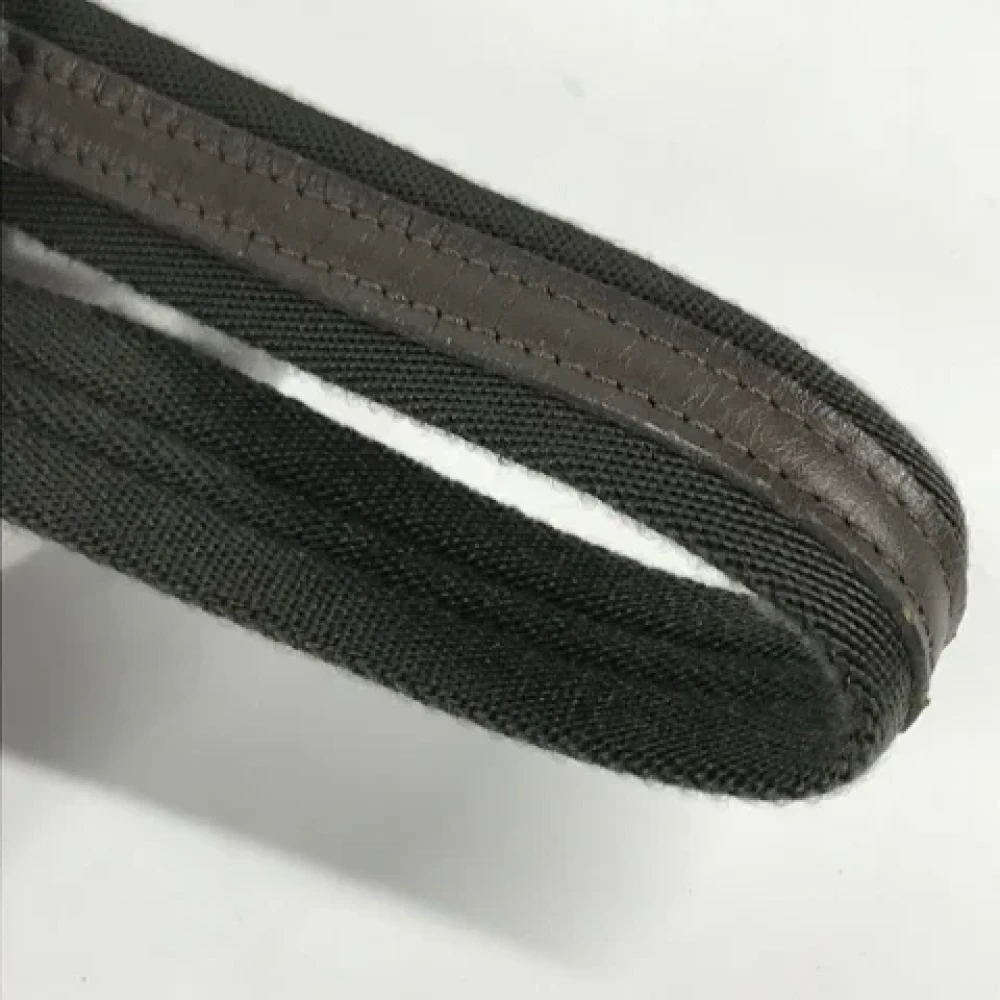 Louis Vuitton Vintage Pre-owned Cotton louis-vuitton-bags Green Dames