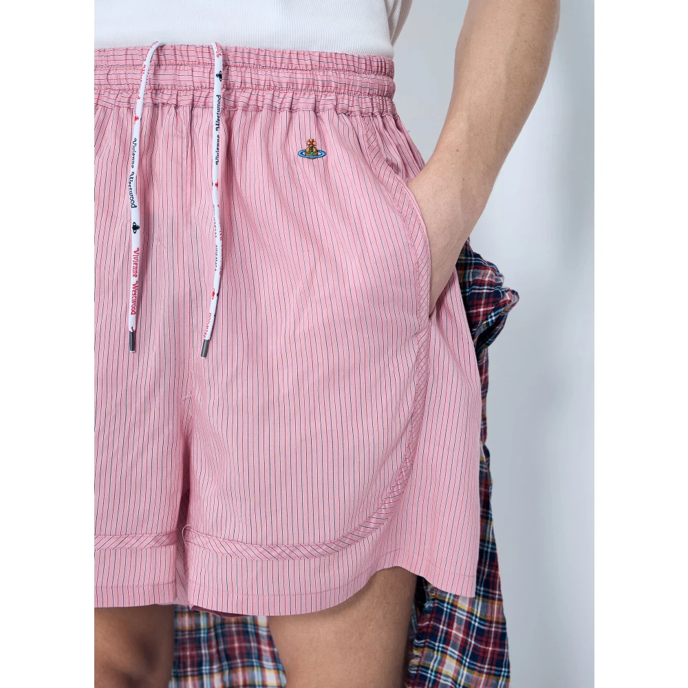 Vivienne Westwood Wrap Overlay Boksshort Brown Heren