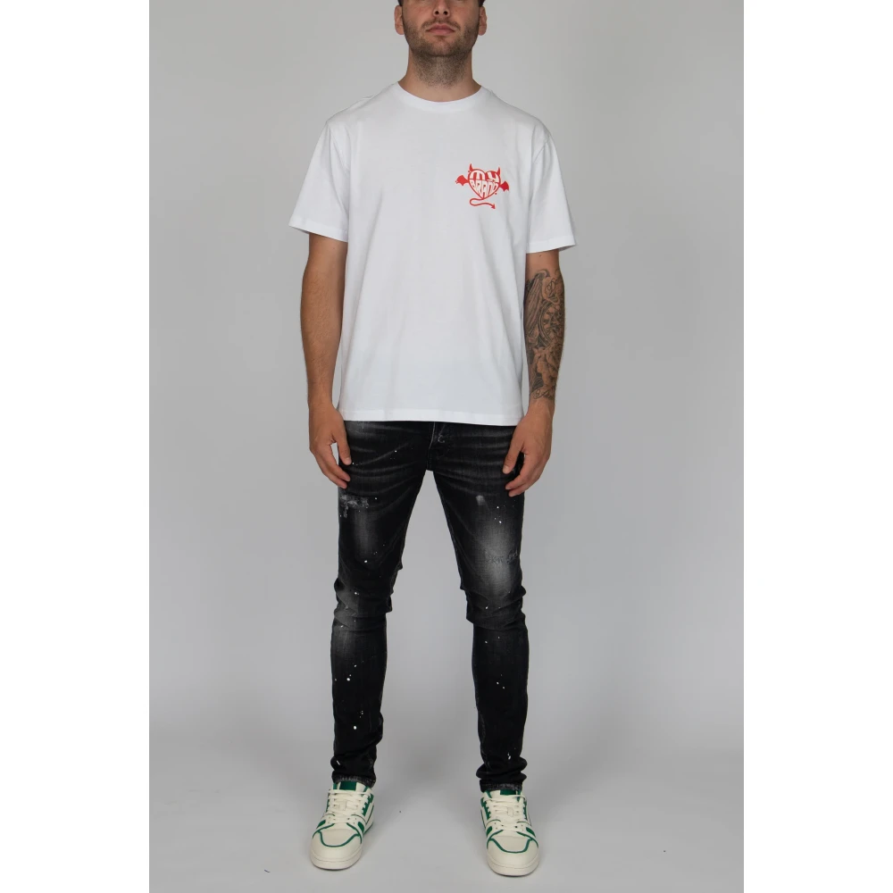 My Brand Midnight Ripped Dark Jeans Heren Zwart Black Heren