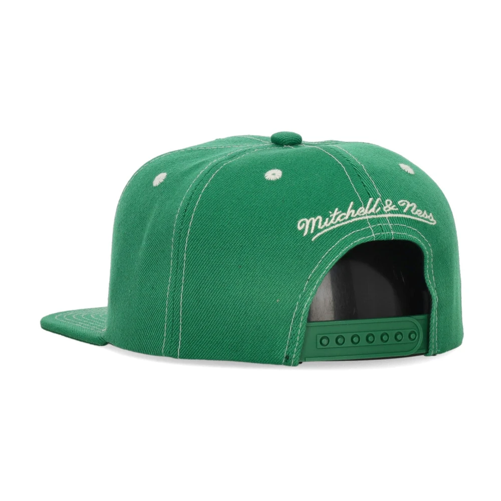 Mitchell & Ness Boston Celtics Snapback Pet Green Heren