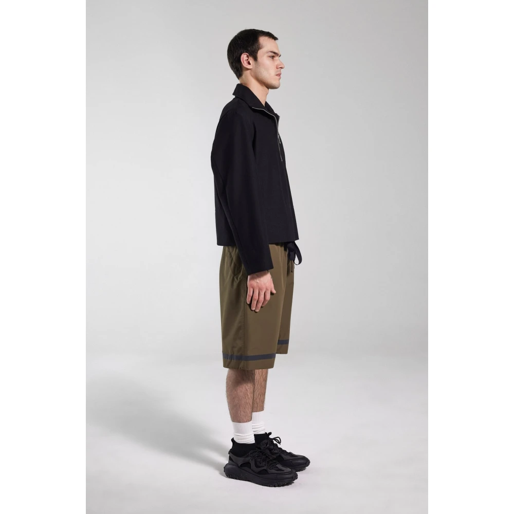 Stutterheim Reflecterende Dash Shorts Green Heren