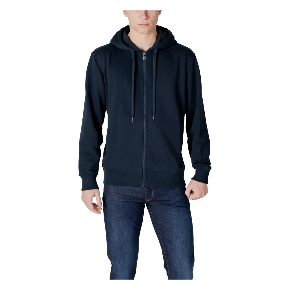 Colmar Casual Capsulate Sweatshirt met rits Blue Heren