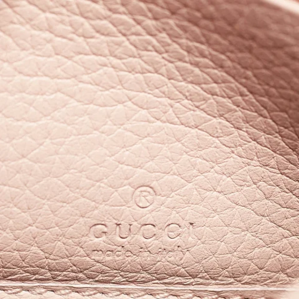 Gucci Vintage Pre-owned Leather wallets Pink Dames