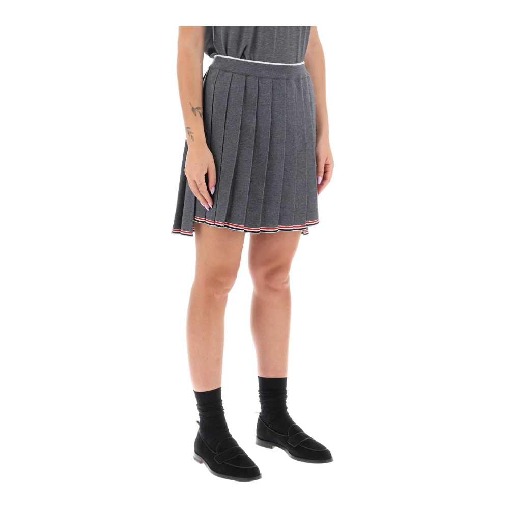 Thom Browne Short Skirts Gray Dames