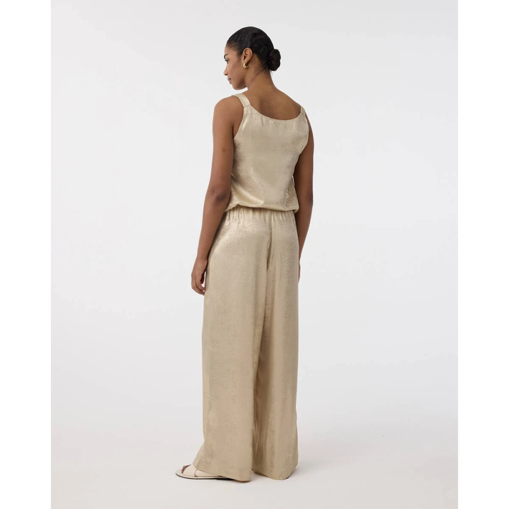 Knit-ted Mouwloze Top Bella Yellow Dames