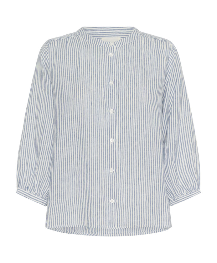 chemisier-en-lin-raye-avec-col-mandarin