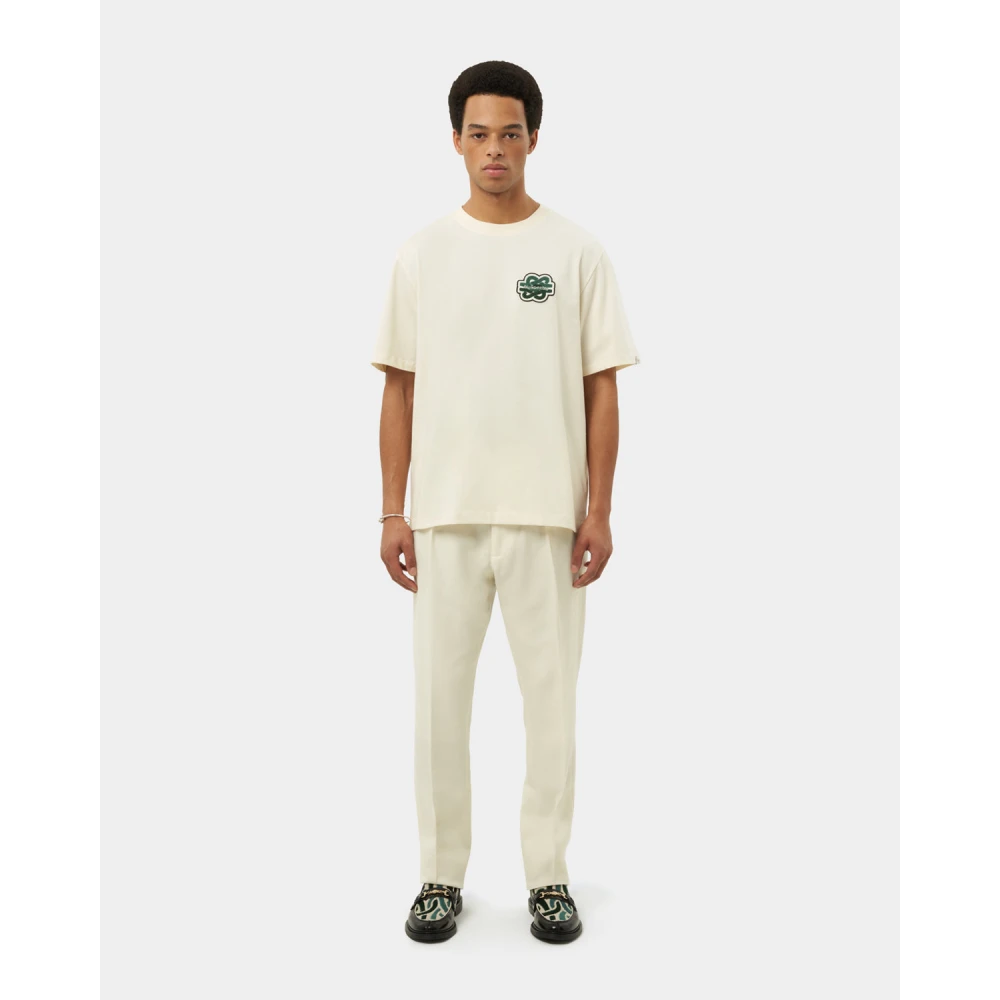 Filling Pieces T-Shirt Gowtu Antique White Heren