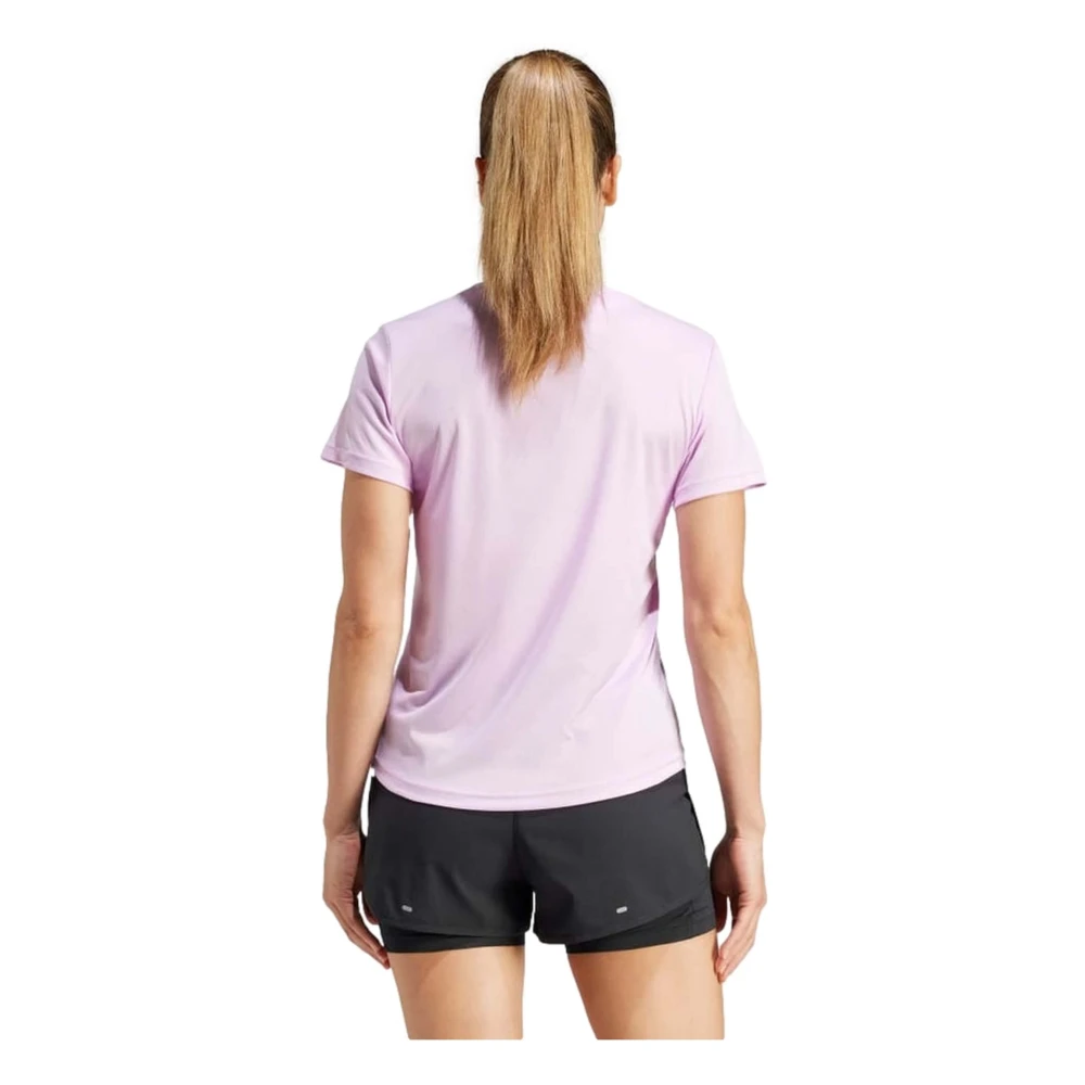 Adidas Run It T-shirt Pink Dames
