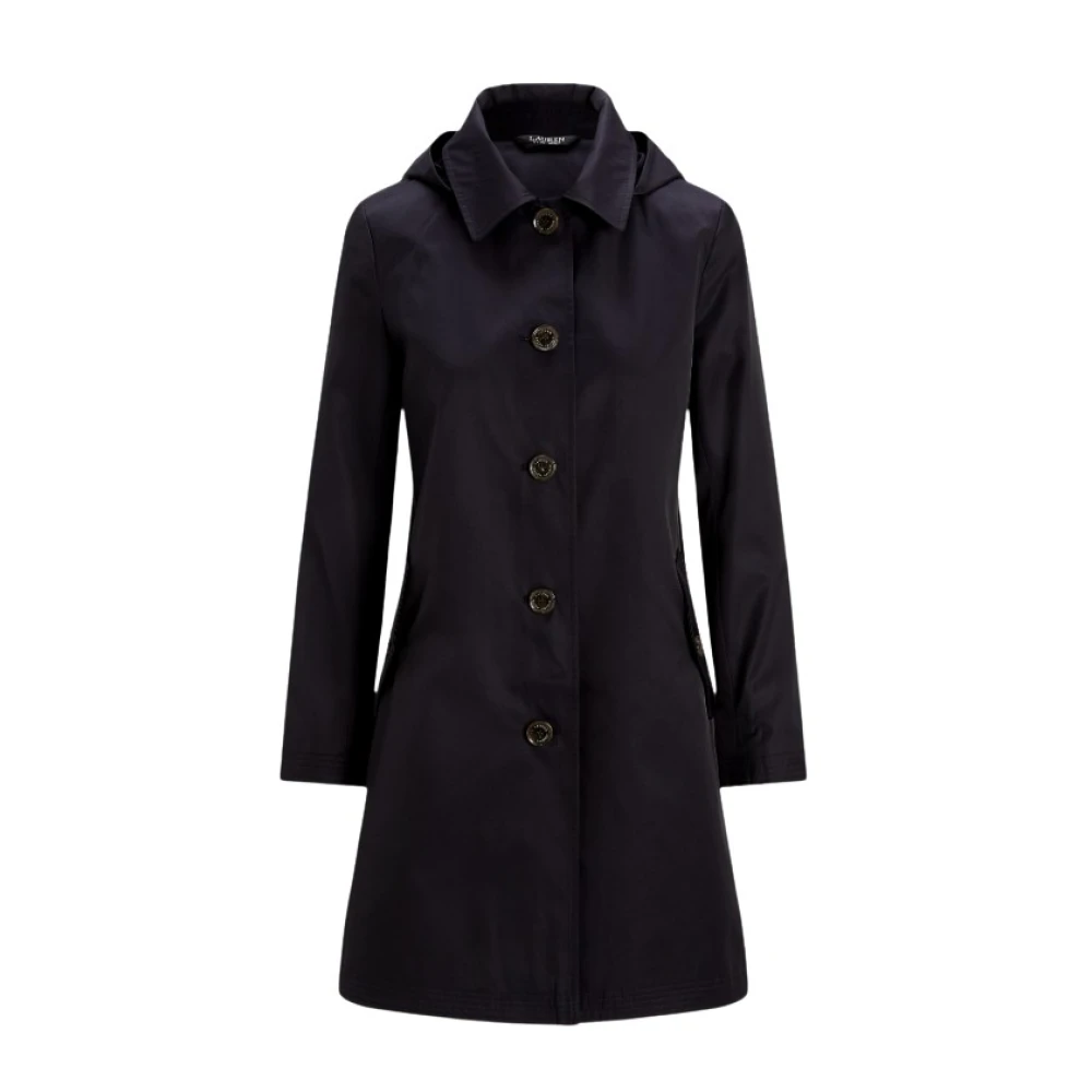 Ralph Lauren Women's Blue Single-Breasted Coats, S, Lauren Coats