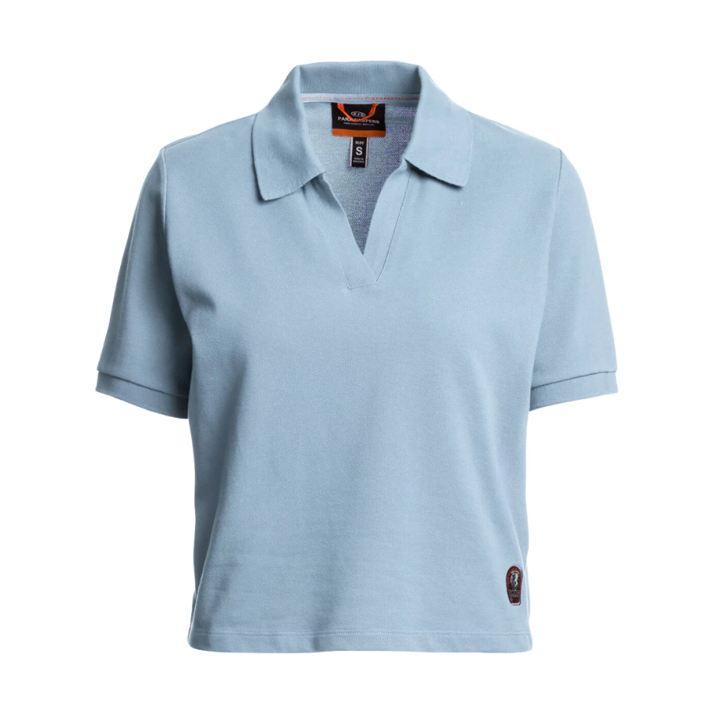 Parajumpers Women's Blue Alya Polo - Polo Shirts - S - Tops