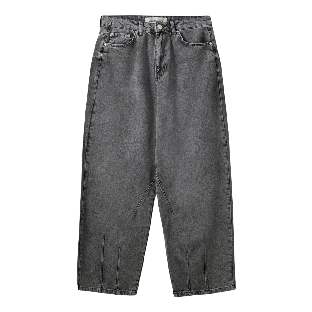 Sofie Schnoor Gray Loose-Fit Jeans - Female - Loose Fit Jeans - S - Jeans