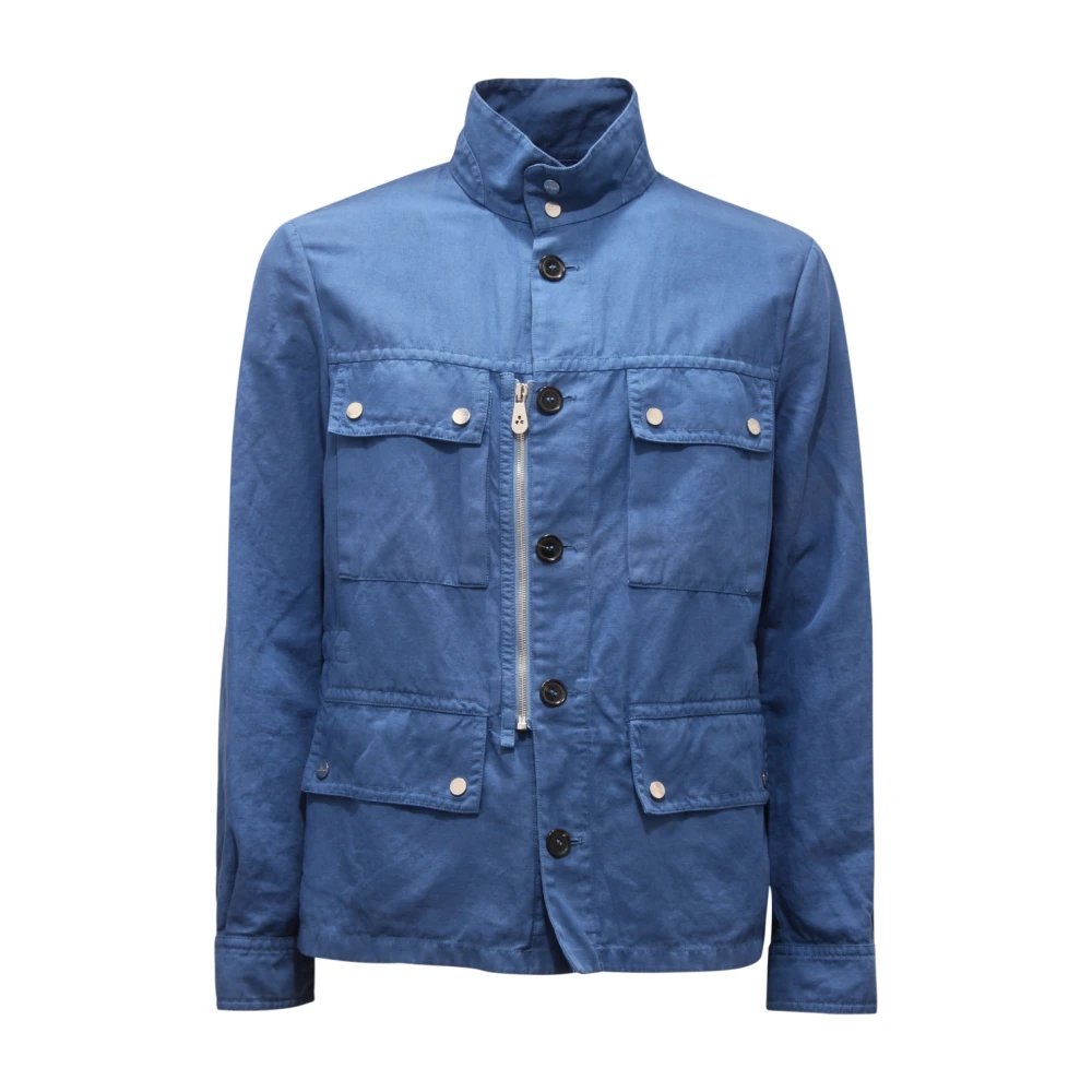 Peuterey Men's Blue Light Jacket - Light Jackets - S - Jackets