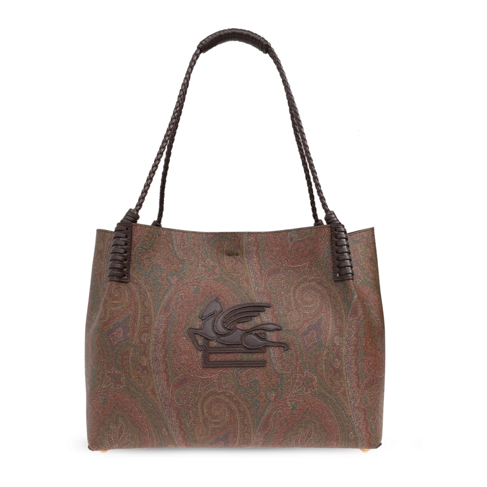Etro Donna Marrone Shopper Bag